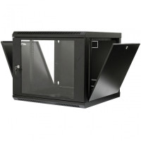 Шкаф серверный настенный CMS UA-MGSW1L96B 19" 9U 600x600x507мм черный Шкаф серверный настенный CMS UA-MGSW1L96B 19" 9U 600x600x507мм черный