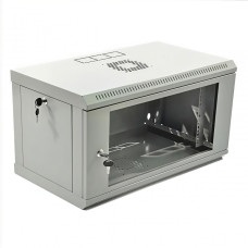 Шафа серверна настінна CMS UA-MGSW1L64G 19" 6U 600x400x373мм сіра Шафа серверна настінна CMS UA-MGSW1L64G 19" 6U 600x400x373мм сіра