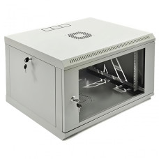 Шафа серверна настінна CMS UA-MGSW1L65G 19" 6U 600x500x373мм сіра Шафа серверна настінна CMS UA-MGSW1L65G 19" 6U 600x500x373мм сіра