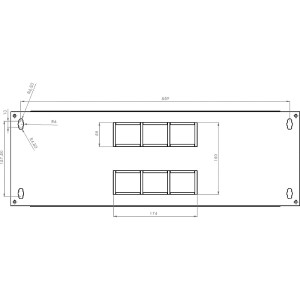 Шкаф серверный настенный CMS UA-MGSW1L44G 19" 4U 600x400x284мм серый Шкаф серверный настенный CMS UA-MGSW1L44G 19" 4U 600x400x284мм серый