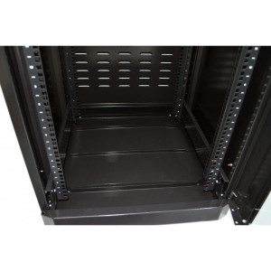 Шафа серверна підлогова CMS UA-MGSE1866MB 19" 18U 610x675x945мм чорна