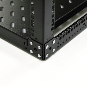 Полиця стаціонарна CMS UA-SH4-555CB 19" 555мм перфорована для стійки Cube чорна Полиця стаціонарна CMS UA-SH4-555CB 19" 555мм перфорована для стійки Cube чорна
