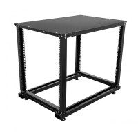 Стійка серверна подвійна CMS UA-OFL1275-D-BK 19" 12U 750мм з дахом чорна Стійка серверна подвійна CMS UA-OFL1275-D-BK 19" 12U 750мм з дахом чорна