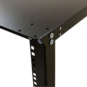 Стійка серверна подвійна CMS UA-OFL1275-D-BK 19" 12U 750мм з дахом чорна Стійка серверна подвійна CMS UA-OFL1275-D-BK 19" 12U 750мм з дахом чорна