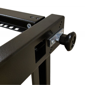 Стійка серверна подвійна CMS UA-OFL1275-D-BK 19" 12U 750мм з дахом чорна Стійка серверна подвійна CMS UA-OFL1275-D-BK 19" 12U 750мм з дахом чорна