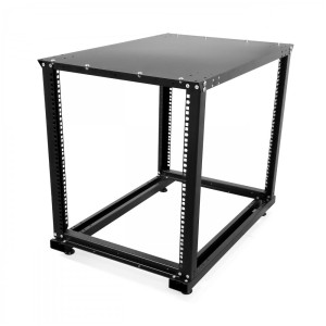 Стійка серверна подвійна CMS UA-OFL1275-D-BK 19" 12U 750мм з дахом чорна Стійка серверна подвійна CMS UA-OFL1275-D-BK 19" 12U 750мм з дахом чорна