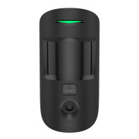 Беспроводной датчик движения с фотоверификацией Ajax Superior MotionCam HD (PhOD) Jeweller Black Беспроводной датчик движения с фотоверификацией Ajax Superior MotionCam HD (PhOD) Jeweller Black