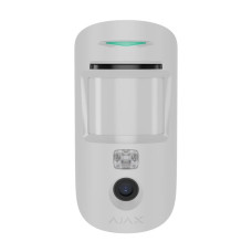 Бездротовий датчик руху з фотоверифікацією та антимаскуванням Ajax Superior MotionCam AM (PhOD) Jeweller White Бездротовий датчик руху з фотоверифікацією та антимаскуванням Ajax Superior MotionCam AM (PhOD) Jeweller White