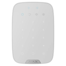Бездротова сенсорна клавіатура Ajax Superior KeyPad Plus G3 Jeweller White Бездротова сенсорна клавіатура Ajax Superior KeyPad Plus G3 Jeweller White