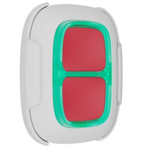 Бездротова тривожна кнопка Ajax Superior DoubleButton G3 Jeweller White Бездротова тривожна кнопка Ajax Superior DoubleButton G3 Jeweller White