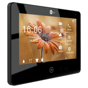 Видеодомофон Neolight ALPHA HD WF 7" IPS с Wi-Fi и сенсорным экраном Black