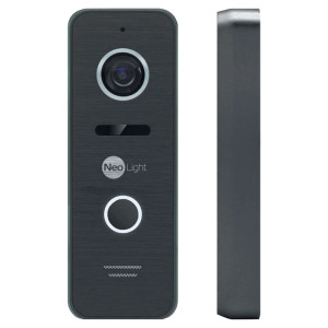 Комплект відеодомофона Neolight KAPPA+ HD WF + PRIME FHD Black: відеодомофон 7" з Wi-Fi та відеопанель з кутком Комплект відеодомофона Neolight KAPPA+ HD WF + PRIME FHD Black: відеодомофон 7" з Wi-Fi та відеопанель з кутком