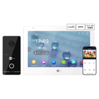 Комплект Neolight MEZZO Hybrid + OPTIMA IPW Black: гібридний відеодомофон 10.1" з Wi-Fi та 2 Мп IP відеопанель з Wi-Fi Комплект Neolight MEZZO Hybrid + OPTIMA IPW Black: гібридний відеодомофон 10.1" з Wi-Fi та 2 Мп IP відеопанель з Wi-Fi