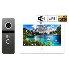 Комплект відеодомофона Neolight NeoKIT HD Pro WF Graphite: відеодомофон 7" з Wi-Fi та 2 Мп відеопанель Комплект відеодомофона Neolight NeoKIT HD Pro WF Graphite: відеодомофон 7" з Wi-Fi та 2 Мп відеопанель