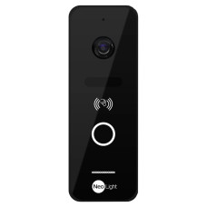 Відеопанель Neolight OPTIMA ID FHD 2 Мп із вбудованим зчитувачем карт доступу Black