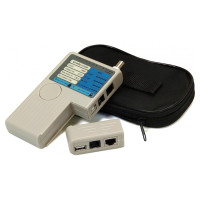 Кабельный тестер Kingda KD-CT009 RJ-45, RJ-12, USB и BNC Кабельный тестер Kingda KD-CT009 RJ-45, RJ-12, USB и BNC
