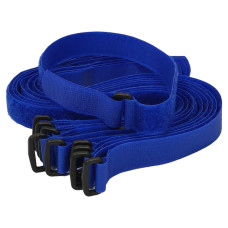 Хомут-липучка EPNew RTH-2040BLZ(10)-E5 Velcro с пластиковым кольцом 400х20 мм 10 шт синий