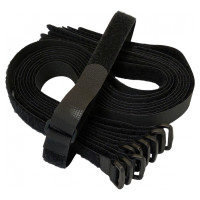 Хомут-липучка EPNew RTH-2050BKZ(10)-E5 Velcro з пластиковим кільцем 500х20 мм 10 шт чорний Хомут-липучка EPNew RTH-2050BKZ(10)-E5 Velcro з пластиковим кільцем 500х20 мм 10 шт чорний
