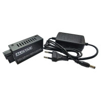 Медіаконвертер Alistar X3GM mini 10/100/1000BASE-T 1000BASE-LX WDM SC 20 км TX1310/RX1550 нм Медіаконвертер Alistar X3GM mini 10/100/1000BASE-T 1000BASE-LX WDM SC 20 км TX1310/RX1550 нм