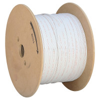 Кабель оптичний FTTH CMS CMS-DROP-DF02E9FGW-R 2 волокна G.657.A1 FRNC 500N (1 м) білий