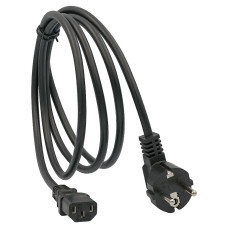 Шнур живлення CMS CMS-PC6065-0.75-1m C13 – CEE 7/7 (Schuko) 3×0.75 мм² 1 м