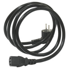 Шнур живлення Kingda PC6065-0.75-1.8m C13 – CEE 7/7 (Schuko) 3×0.75 мм² 1.8 м