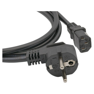 Шнур живлення CMS CMS-PC6065-1.5-3m C13 – CEE 7/7 (Schuko) 3×1.5 мм² 3 м Шнур живлення CMS CMS-PC6065-1.5-3m C13 – CEE 7/7 (Schuko) 3×1.5 мм² 3 м