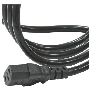 Шнур живлення Kingda PC6063-3m C13 – C14 3×1.5 мм² 3 м