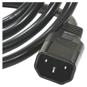 Шнур живлення Kingda PC6063-3m C13 – C14 3×1.5 мм² 3 м