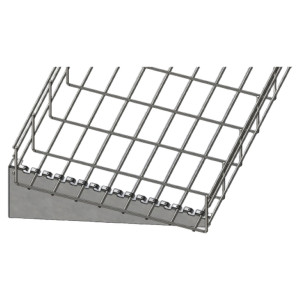 Кронштейн настінний CMS CMS-CWB400E1.5Z для сітчастого лотка 400 мм швидкого монтажу 1,5 мм оцинкований Кронштейн настінний CMS CMS-CWB400E1.5Z для сітчастого лотка 400 мм швидкого монтажу 1,5 мм оцинкований