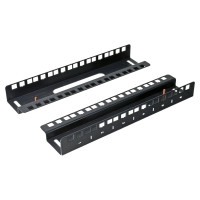 Направляючі 19" CMS UA-MGSWA-R6B 6U для шаф MGSWA 2 шт з маркуванням юнітів чорні Направляючі 19" CMS UA-MGSWA-R6B 6U для шаф MGSWA 2 шт з маркуванням юнітів чорні