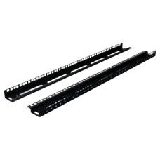 Направляючі 19" CMS UA-MGSWA-R18B 18U для шаф MGSWA 2 шт з маркуванням юнітів чорні Направляючі 19" CMS UA-MGSWA-R18B 18U для шаф MGSWA 2 шт з маркуванням юнітів чорні