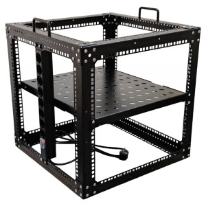 Стійка-кронштейн CMS UA-OFLC955-BK Cube1 19" 9U 550x550x550 мм чорна Стійка-кронштейн CMS UA-OFLC955-BK Cube1 19" 9U 550x550x550 мм чорна