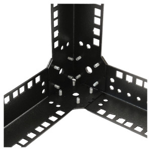 Стійка-кронштейн CMS UA-OFLC955W2.0-BK Cube2 19" 9U 550x550x550 мм посилена чорна