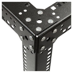 Стійка-кронштейн CMS UA-OFLC955W2.0-BK Cube2 19" 9U 550x550x550 мм посилена чорна