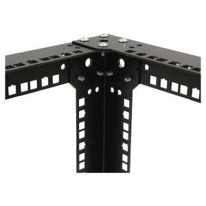 Стійка-кронштейн CMS UA-OFLC955W2.0-BK Cube2 19" 9U 550x550x550 мм посилена чорна