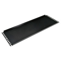 Заглушка 19" CMS UA-BP4U-B 4U сталева чорна