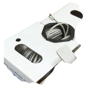 Кабель вита пара CMS CMS-UU5E-IEWH U/UTP кат. 5e 4x2x24AWG PVC (Eca) для приміщень 1 м білий Кабель вита пара CMS CMS-UU5E-IEWH U/UTP кат. 5e 4x2x24AWG PVC (Eca) для приміщень 1 м білий