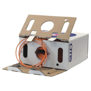 Кабель вита пара CMS CMS-UU5E-IB2OR U/UTP кат. 5e 4x2x24AWG LS0H (B2ca) для приміщень 1 м помаранчевий Кабель вита пара CMS CMS-UU5E-IB2OR U/UTP кат. 5e 4x2x24AWG LS0H (B2ca) для приміщень 1 м помаранчевий