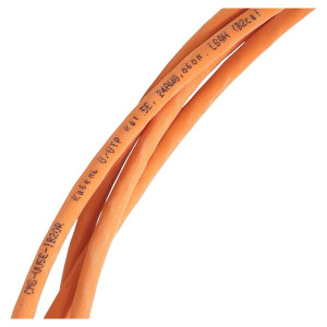 Кабель вита пара CMS CMS-UU5E-IB2OR U/UTP кат. 5e 4x2x24AWG LS0H (B2ca) для приміщень 1 м помаранчевий Кабель вита пара CMS CMS-UU5E-IB2OR U/UTP кат. 5e 4x2x24AWG LS0H (B2ca) для приміщень 1 м помаранчевий