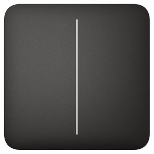 Вимикач Ajax LightSwitch 2-клавішний Black Вимикач Ajax LightSwitch 2-клавішний Black