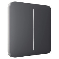 Вимикач Ajax LightSwitch 2-клавішний Graphite Вимикач Ajax LightSwitch 2-клавішний Graphite