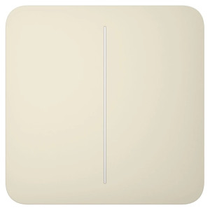 Вимикач Ajax LightSwitch 2-клавішний Ivory Вимикач Ajax LightSwitch 2-клавішний Ivory
