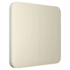 Вимикач Ajax LightSwitch 2-клавішний Ivory Вимикач Ajax LightSwitch 2-клавішний Ivory