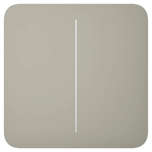 Вимикач Ajax LightSwitch 2-клавішний Olive Вимикач Ajax LightSwitch 2-клавішний Olive