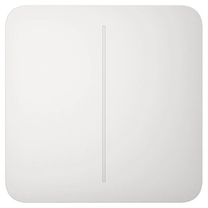 Вимикач Ajax LightSwitch 2-клавішний White Вимикач Ajax LightSwitch 2-клавішний White