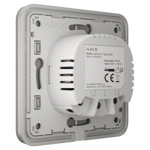 Вимикач Ajax LightSwitch прохідний Grey Вимикач Ajax LightSwitch прохідний Grey