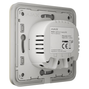 Вимикач Ajax LightSwitch прохідний Ivory Вимикач Ajax LightSwitch прохідний Ivory