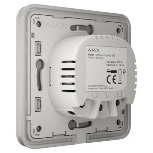 Вимикач Ajax LightSwitch прохідний White Вимикач Ajax LightSwitch прохідний White