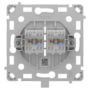 Механізм розетки Ajax OutletCore (LAN) Black Механізм розетки Ajax OutletCore (LAN) Black